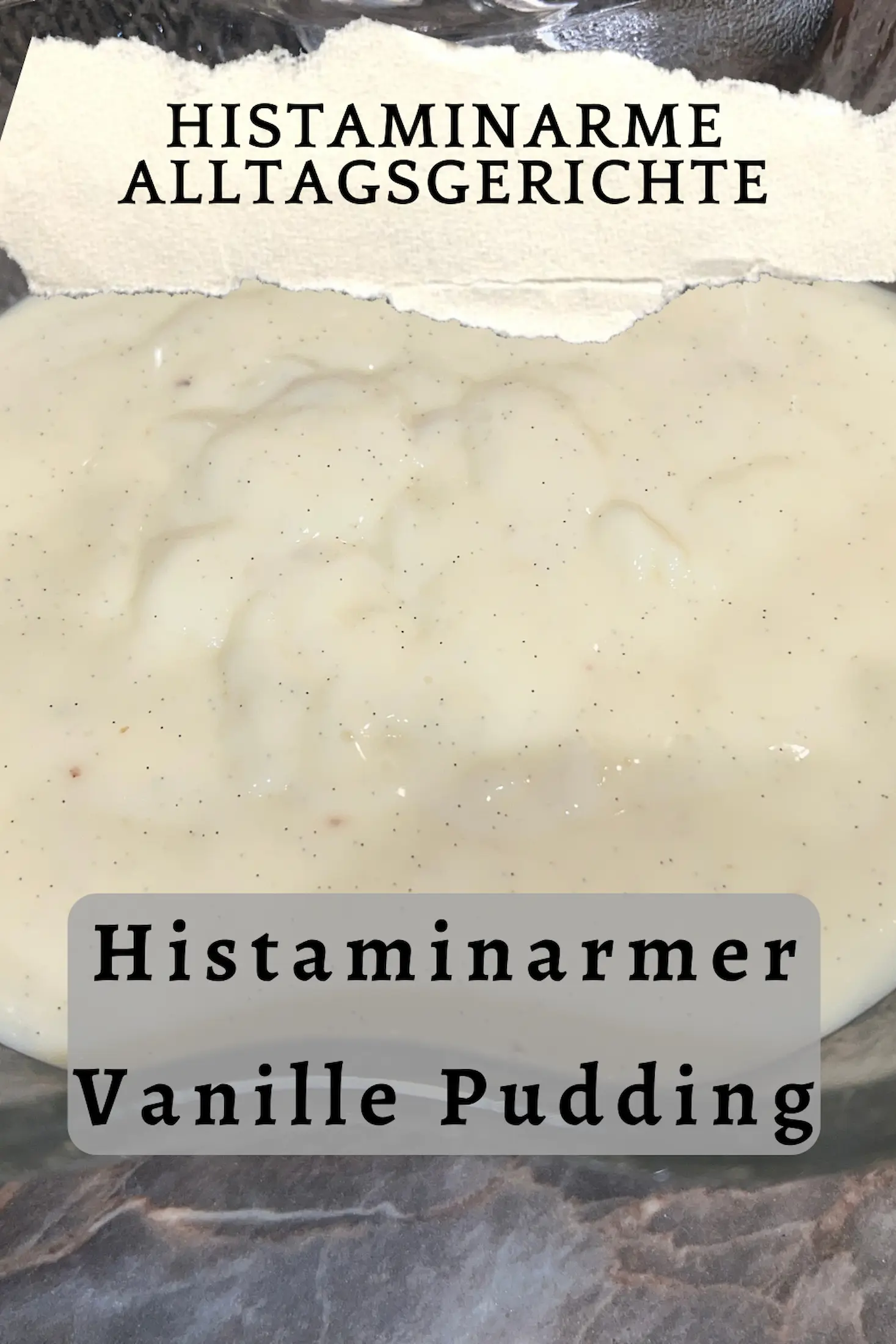 Histaminarmer Vanille Pudding - Mamabeasblog