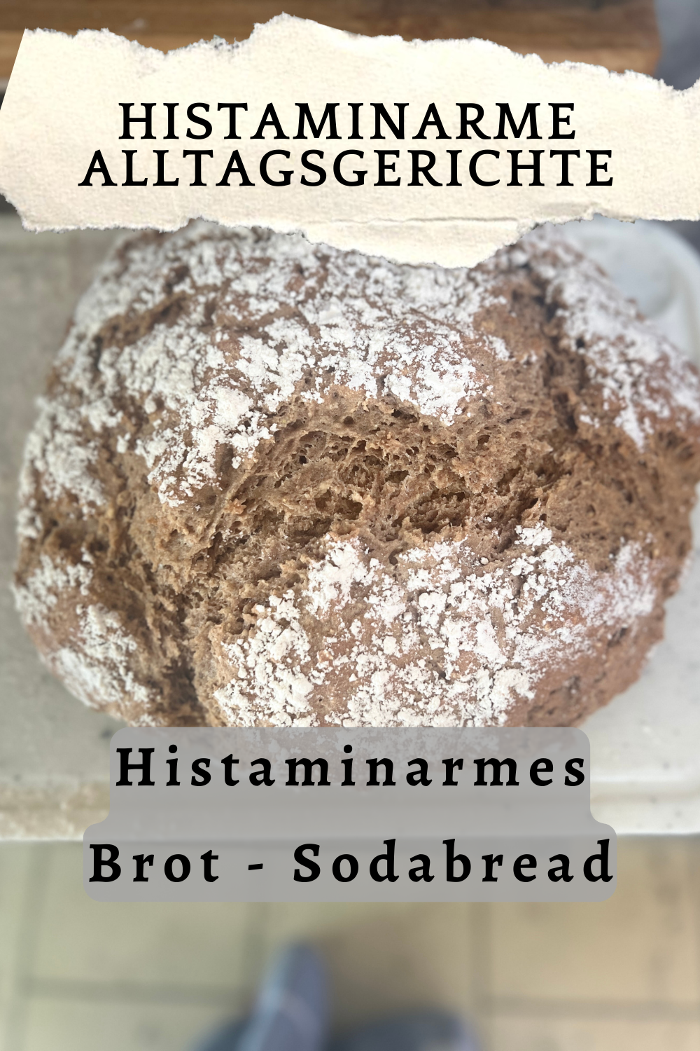 Histaminarmes Brot - Sodabread; Titelbild