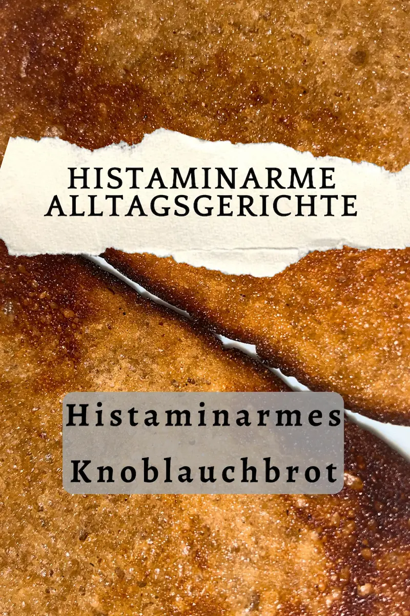 Histaminarmes Knoblauchbrot; Beitragsbild