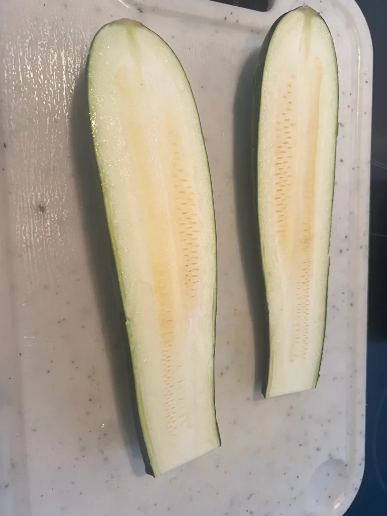 Histaminarme gefüllte Zucchini - easy und schnell gemacht!