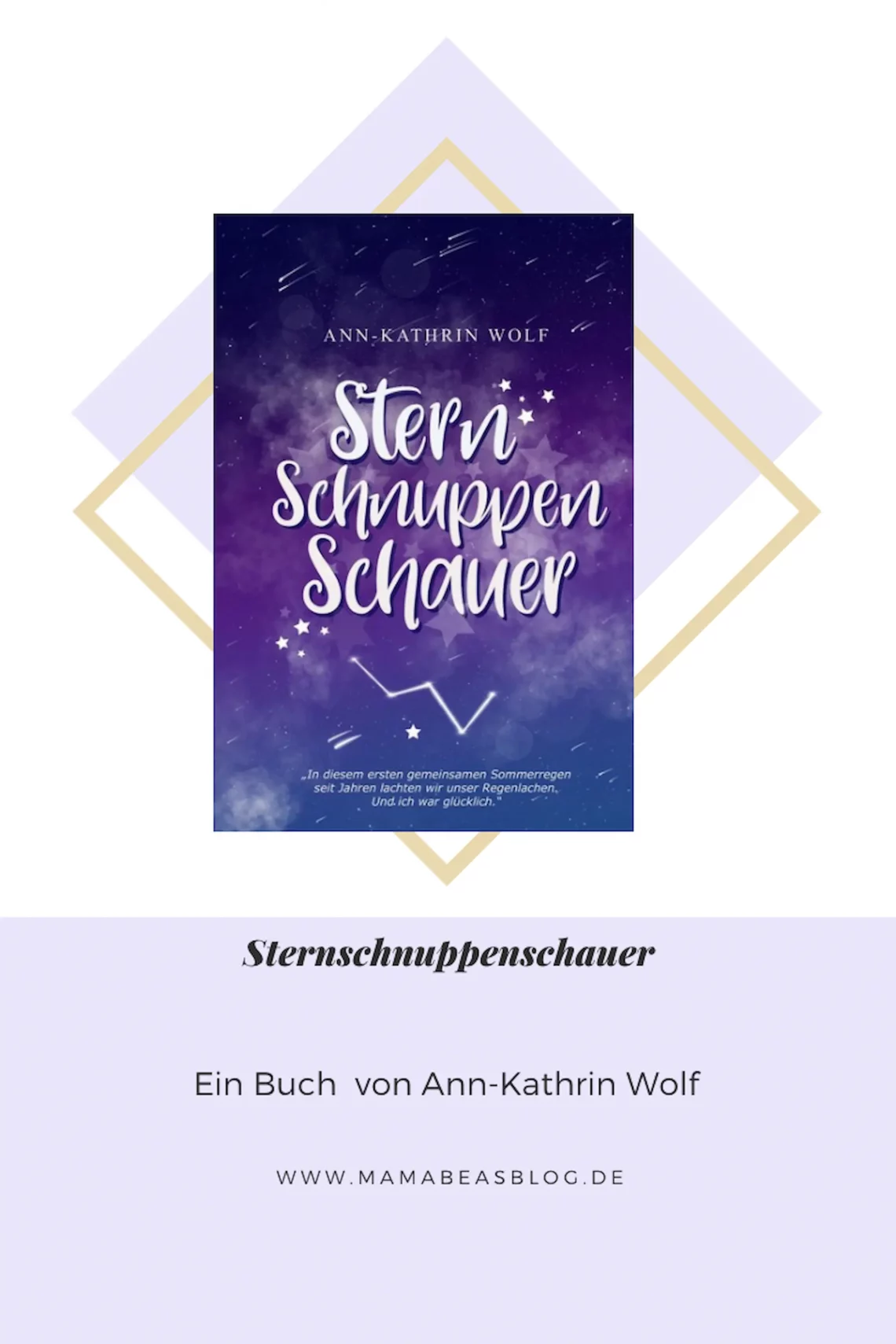 Sternschnuppenschauer - Ann-Kathrin Wolf; Cover