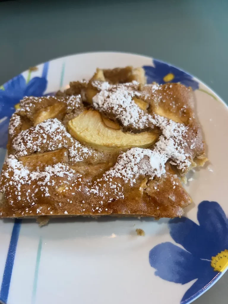 Histaminarmer Apfelrührkuchen