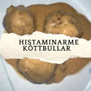 Histaminarme Köttbullar; Cover