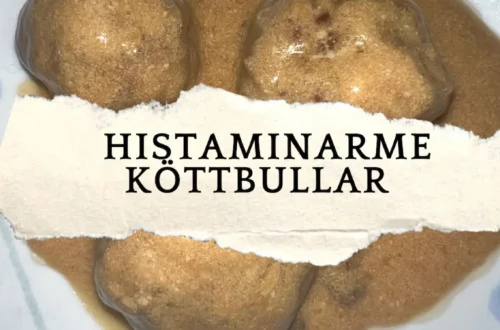 Histaminarme Köttbullar; Cover