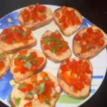 Histaminarme Bruschetta