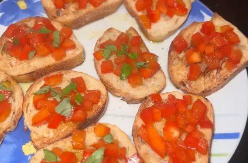 Histaminarme Bruschetta