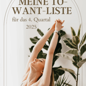 Meine To-Want-Liste für das 4. Quartal 2025