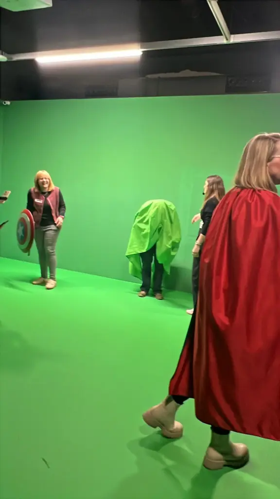 Superheroes; Greenscreen