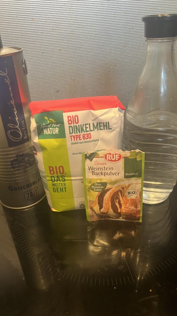 Histaminarmes Baguette; Zutaten