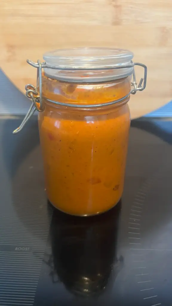 Histaminarme Paprikasauce