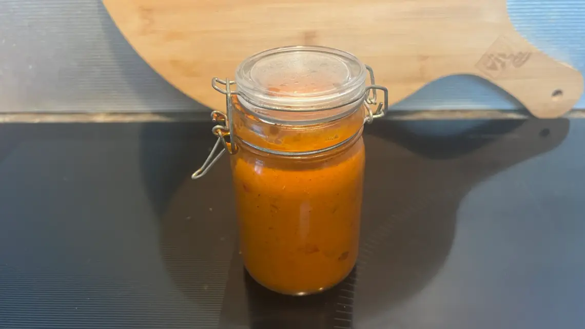 Histaminarme Paprikasauce